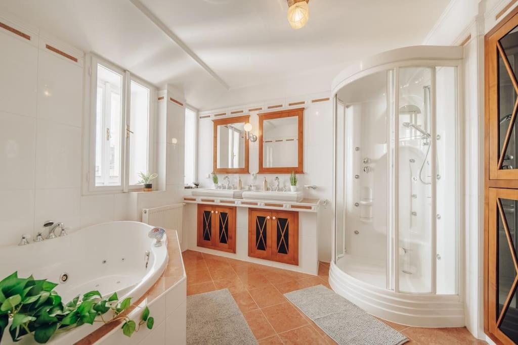 شقة Magnificent Historical Penthouse In The Heart Of براغ المظهر الخارجي الصورة
